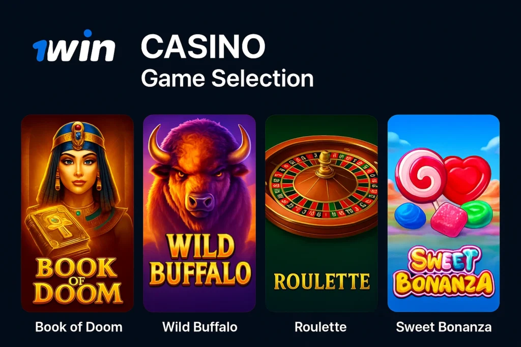 1win Casino Game Selection